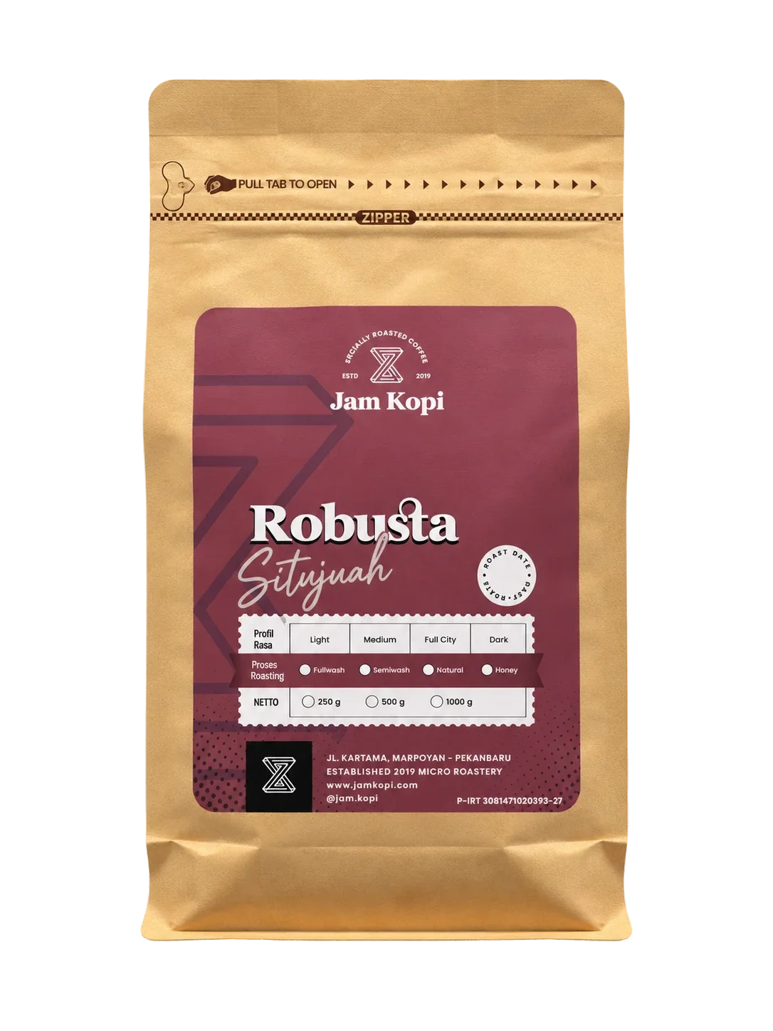 Robusta Situjuah coffee beans